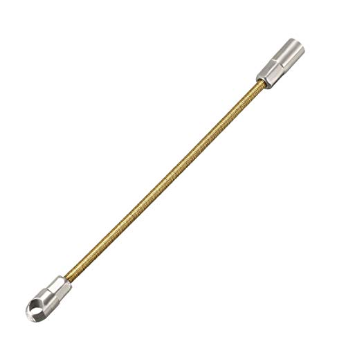 uxcell 165mm/6.5inch Flexible Fish Tape Replacement Leader Wire Cable Puller for 6.5mm Fish Tape