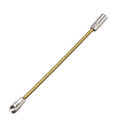 uxcell 165mm/6.5inch Flexible Fish Tape Replacement Leader Wire Cable Puller for 6.5mm Fish Tape