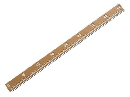 | Fish Ruler | SeaDek | 48 inch Fish Measurement Tool | Perfect for Boats and Kayaks | Mocha/White - color: Mocha/White