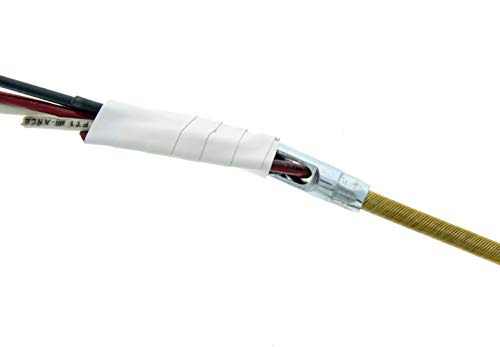Ideal Electrical 31-148 Fish Tape Leader - Steel Pulling Tape Leader for AWG Bare Wires,Gold