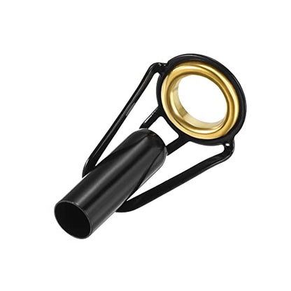PATIKIL Fishing Rod Tips Repair Kit Stainless Steel Ring Guide for Saltwater Freshwater Fishing - size: 5mm