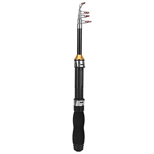 Fishing Rod, Universal Mini Small Sea Pole Portable Short Pole Ice Fishing Rod Mini Pocket Sea Fishing Tools for Ice Fly Fishing Sea Saltwater Kit Gift for Festivals - size: 1.2m