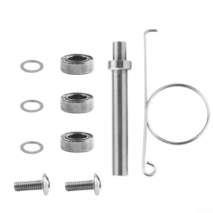 Fishing Reel Handle Knob Bearing Washer Screw Gasket Assembly Tool Parts for Freshwater Fishing Metal Shaft Repair Kit - size: 9*5*3