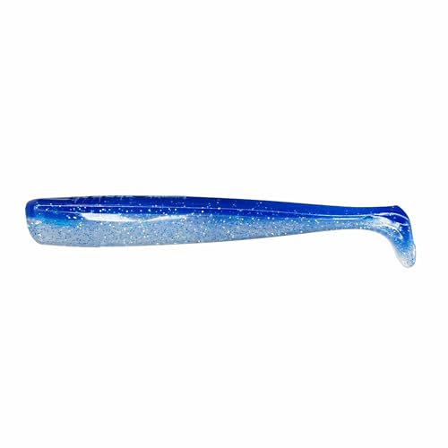 DuraTech® Paddle Tail - color: Blue/Pearl White, size: 6" - Pack of 3