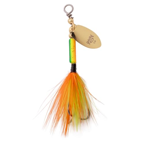 Strike King Bitsy Spinner Wire Bait - color: 317 - Bleeding Firetiger, size: 1/4 oz