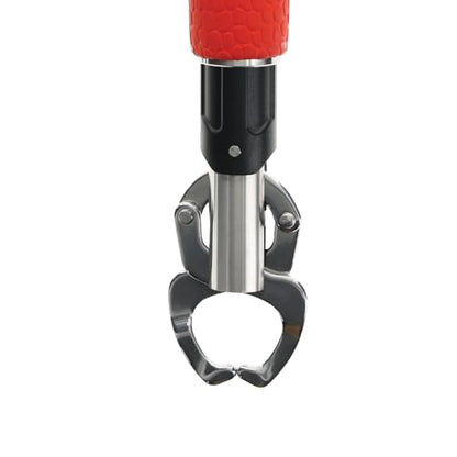Bubba Fish Lip Grabber, Non-Slip Handle, Easy Reach Trigger, Analog Fish Scale, Marine Rated Stainless Steel for Freshwater and Saltwater Fishing