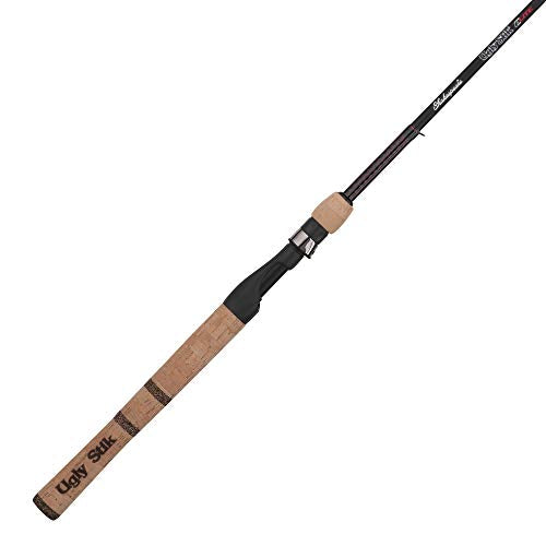 Ugly Stik Elite Spinning Fishing Rod - size: 6'6" - Medium - 2pc, style: Old Model