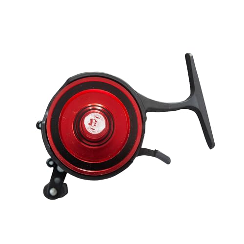 Nordic Legend Carbon Fiber Construction Ice Fishing Rod and Reel Combo with Stainless Steel Guide Loops, 26”/28”/30”/32”/36” Sensitive Ice Fishing Pole Ice Fishing Gear for Ice Fishing - size: 26'' Ice Fishing Reel&Rod