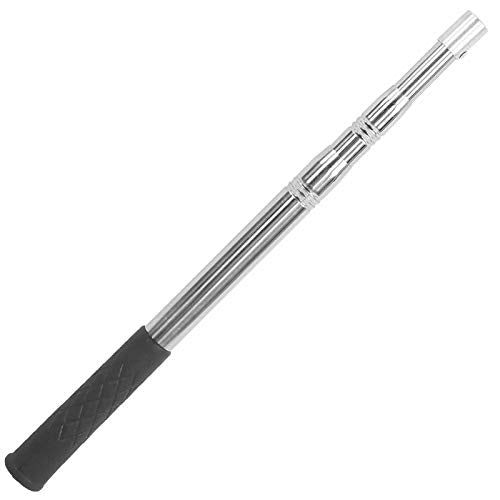 Fishing Landing Net, 3-Section Telescoping Stainless Steel Handle Multi-Use Net for Freshwater Saltwater Ice Fishing Anglers