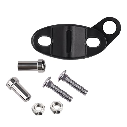 XTPTFABS 33-113 Fishing Reel Clamp with Hardware,Plug and Play | Fit for P-ENN 112H 113H 140 250 500 500S 505 Conventional Saltwater Fishing Reels,Saltwater Corrosion Resistant Plastic