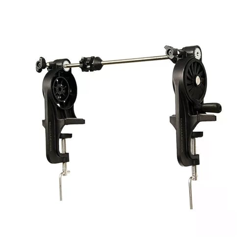 Fishing Line Spooler Portable Table Clamp Fishing Line Winder Adjustable Fishing Reel Line Spooler Machine for Thick/Thin Rods