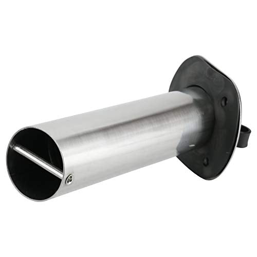 Amarine Made 4 Pack of Stainless Steel Rod Holders Rubber with Cap, Liner, Gasket (30 Degree Rod Holders)