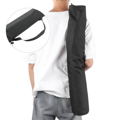 80cm Oxford Pole Storage Bag - Water proof Carrying Case with Shoulder Strap for Canopy Poles, Trekking Poles & Fishing Rods (31.5" Length, Black)‌