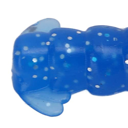 10pcs Crawfish Soft Lure Fishing Lure Crawdad Bait PVC Shrimp Artificial Soft Lure Baits for Bass Fishing Crayfish Baits Swimbait - color: Blue