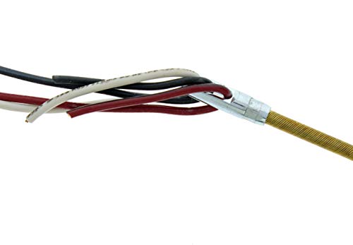 Ideal Electrical 31-148 Fish Tape Leader - Steel Pulling Tape Leader for AWG Bare Wires,Gold