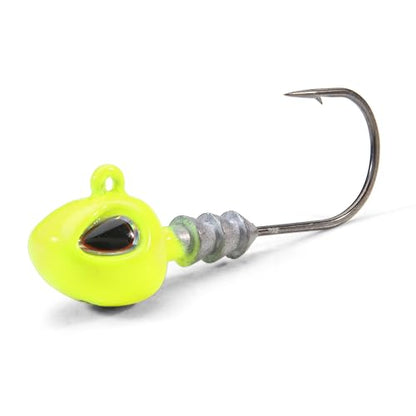 Berkley Fusion19 Hybrid Fishing Jigheads - color: Chartreuse, size: 4/0 Hook Size - 3/8 oz