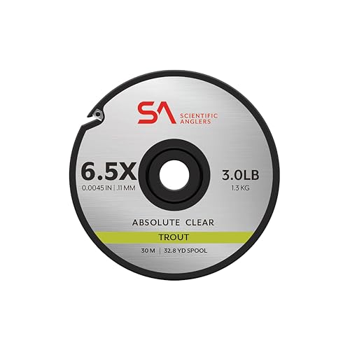 Scientific Anglers Absolute Trout Tippet - size: 6.5X, style: 30m