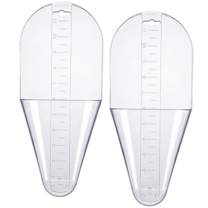 2 Pack Crappie Fish Measurers - 12-inch Capacity Crappie Fishing Measuring Tool, Quick Alternative to Fishing Tape