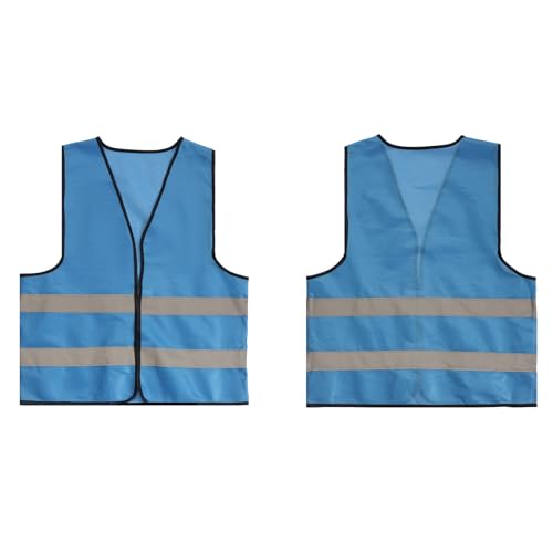 Fishing Vest - Work Vest for Men V Neck Zip Up Lightweight Breathable Sleeveless Utility Jackets Mesh Outwear Vests 2026 - color: 02# Blue