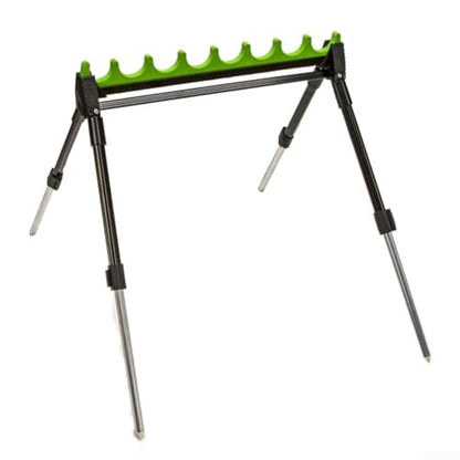 Adjustable Outdoor Fishing Rod Holder, Telescopic Fishing Pole Holder Bracket Spike Fishing Pole Rack for Bank Fishing Ground Sand