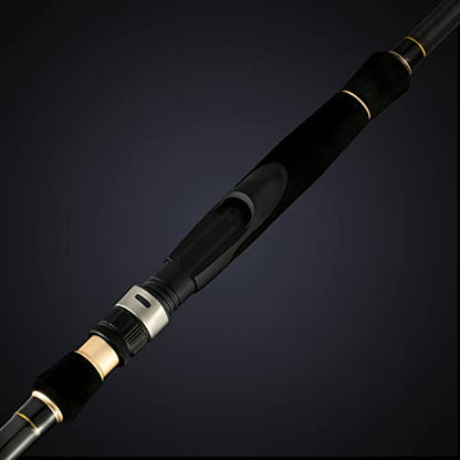 BERRYPRO Light Surf Spinning Rod Striper Fishing Rod Striped Bass surf Rod (9'/9'6''/10'6''/11'/12') - style: 12' - 2pc
