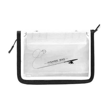 Artificial Crank Baits Fishing Tackle Binder Bag Fishing Lures Storage Bag Spoon Baits Trout Lures Organizers Spoon Organizers Artificial Crank Tackle Binder Includes Detachable Pocket - color: 5 pages