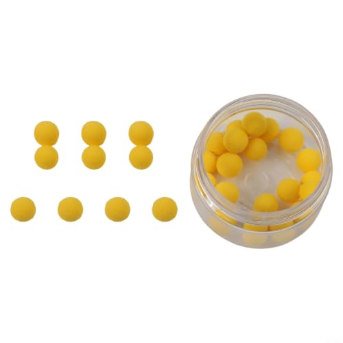 Carp Fishing Floating Boilies EVA Foam Balls Artificial Bait for Hair Rig for chod Rig Bottom Fishing Tackle 10mm Strawberry Scent(Potato Flavor 8mm)