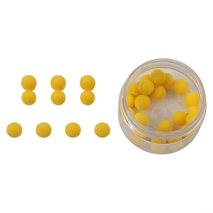 Carp Fishing Floating Boilies EVA Foam Balls Artificial Bait for Hair Rig for chod Rig Bottom Fishing Tackle 10mm Strawberry Scent(Potato Flavor 8mm)