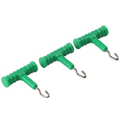 3 Pieces Knot Puller Fishing Lure Rig Tool Accessories Outdoor Fishing (Green) - color: Green