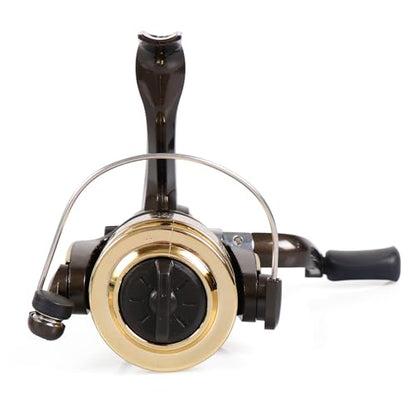 Spinning Fishing Reel for Freshwater Saltwater Fishing, Anti-Reverse with Front-Adjustable Drag - style: Gf1000 ( 3 Ball Bearings)