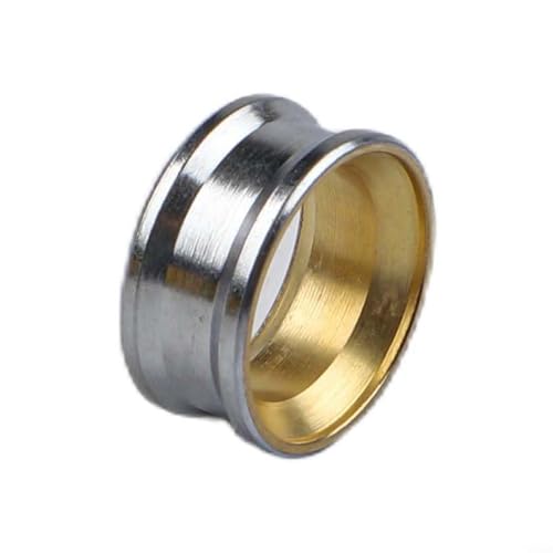 Fishing Reel Repair Parts Metal Reel Line Roller Bearing Assembly Line Guide Ring Replacement Silver Component Kit