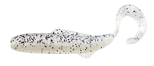 Bobby Garland Swimming Minnow Soft Plastic Crappie Fishing Lure, 2 Inches, Pack of 15 - color: Crystal
