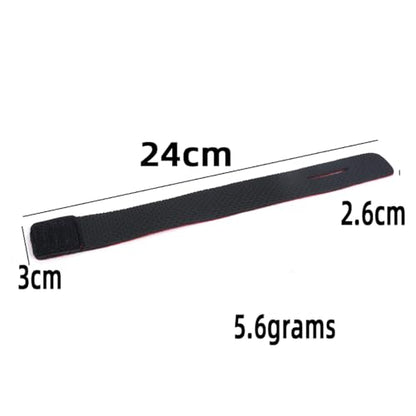 6PCS/12PCS Elastic Fishing Rod Straps Durable Portable Fits for Sea Pole Hand Pole Throwing Pole, Universal Fishing Pole Wrap Band Adjustable Fishing Rod Holder Belts - color: Red+Blue+Black(12PCS)