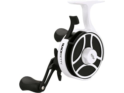 13 Fishing - Freefall Ghost - Inline Ice Fishing Reels - style: Right Hand Retrieve