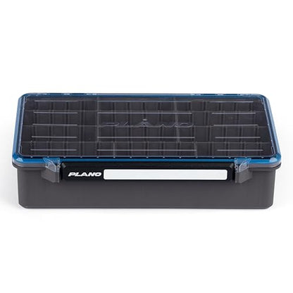 Plano StowAway 3700 Waterproof Deep Stow Tackle Box, IPX7 Waterproof, with Rustricor, Single Latch Design, Transparent DuraView Lid, Stackable Storage for Fishing Bait, Lures and Gear - size: 3700, style: Deep Stow - New Model