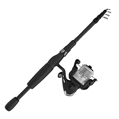 Zebco 33 Spinning Reel and Telescopic Fishing Rod Combo - style: 6 Foot - Spinning