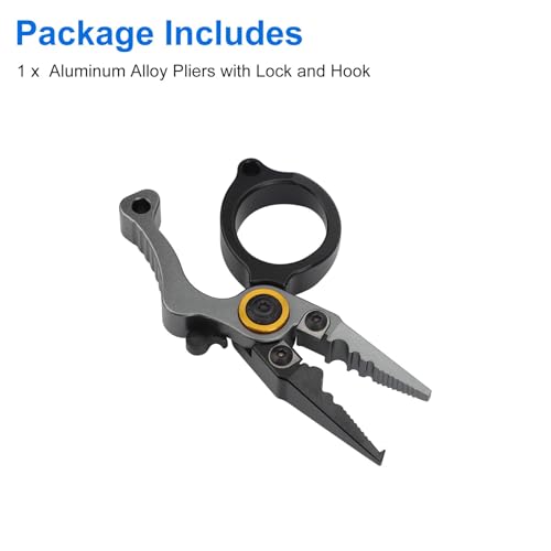 Multi-Function Fishing Line Cutter, Fishing Split Ring Pliers, Fishing Braid Scissors Gear Accessories
