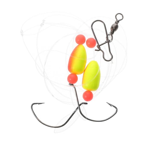 4pcs Sea Fishing Hooks Durable Saltwater Float Hooks for Enhanced Catch Efficiency User-Friendly Design for Shore Boat Pier Fishing Complete Tackle
