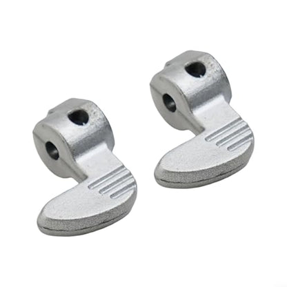 52pcs Fishing Reel Accessory Bundle Backstop Switch And Spinner Wheel For Fishing Repairs And Maintenance(2pc dark gray)