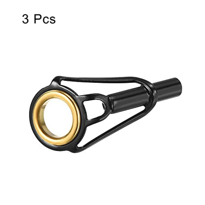 PATIKIL Fishing Rod Tips Repair Kit Stainless Steel Ring Guide for Saltwater Freshwater Fishing - size: 3.2mm