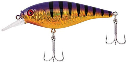 Berkley Flicker Shad Shallow - color: Slick Purple Bengal, size: 1/6 oz, 2"