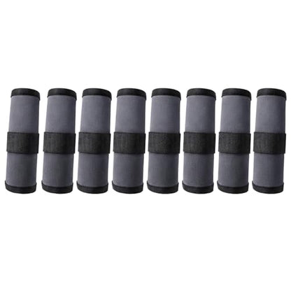 4PCS Fishing Lure Protective Covers Hook Bait Protective Sleeves Outdoor Fishing Rod Bait Storage Accessories Rubber Backing and Heavy Duty Canvas Material