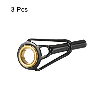 PATIKIL Fishing Rod Tips Repair Kit Stainless Steel Ring Guide for Saltwater Freshwater Fishing - size: 2.6mm