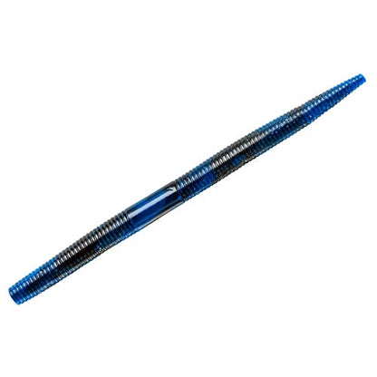 Yum Lures YDG - color: Black Blue Swirl, size: 5"
