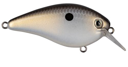 Strike King KVD 1.5 Hard Knock Fishing Lure, 3/8 oz, 3D Lifelike Eyes - color: Gizzard Shad, size: 3/8oz