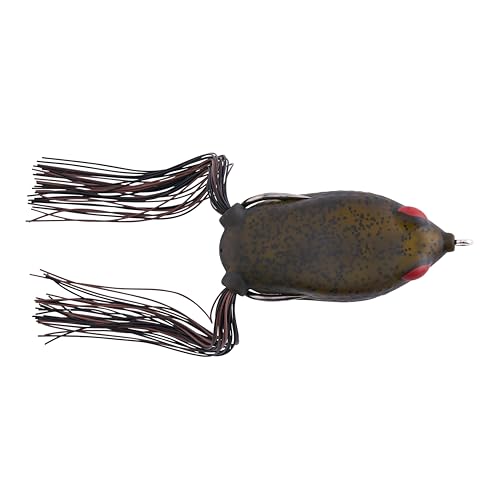 Berkley Swamp Lord Hollow Body Frog Fishing Bait - color: Green Pumpkin, size: Standard