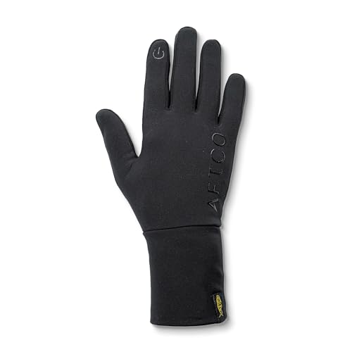 Insulated Helm Fishing Gloves - color: Black, size: X-Large