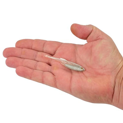 Berkley PowerBait Drip Minnow Fishing Soft Bait - color: White Shiner, size: 3"
