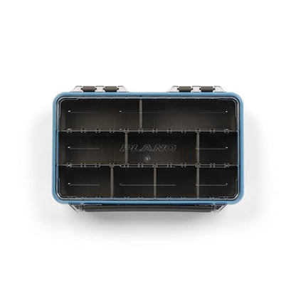 Plano StowAway 3600 Waterproof Stow Tackle Box, IPX7 Waterproof Rating, with Rustricor, Single Latch Design, Transparent DuraView Lid, Stackable Storage for Fishing Bait, Lures and Gear - size: 3600, style: Regular - New Model