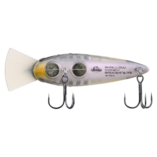 Berkley Shallow Money Badger Fishing Hard Bait - color: Crystal Shad, size: 2.6 in - 1/2 oz